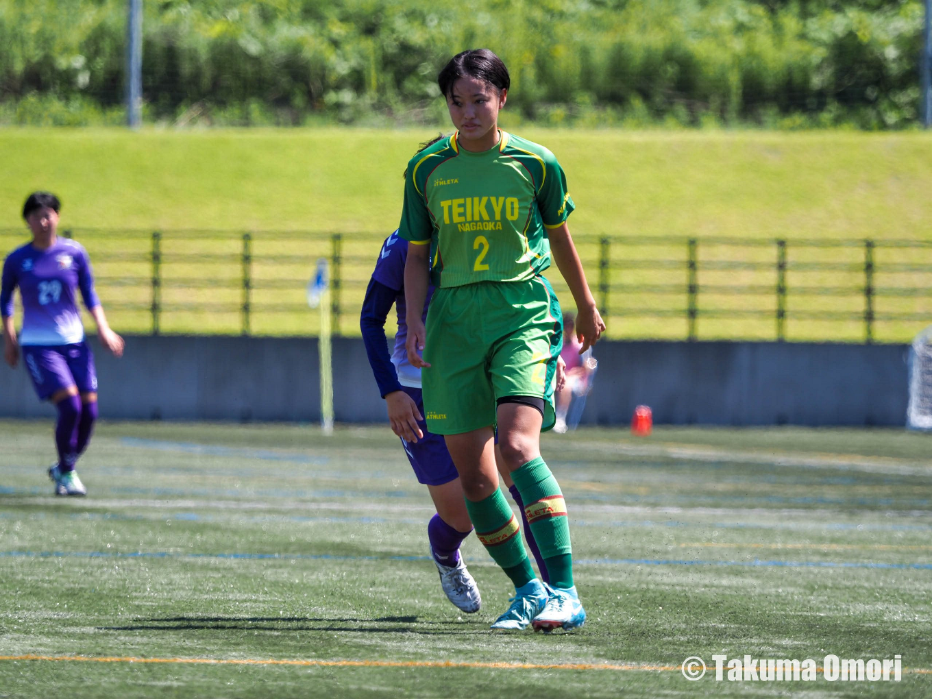 撮影日：2024年6月29日 
U-18女子サッカーリーグ2024北信越