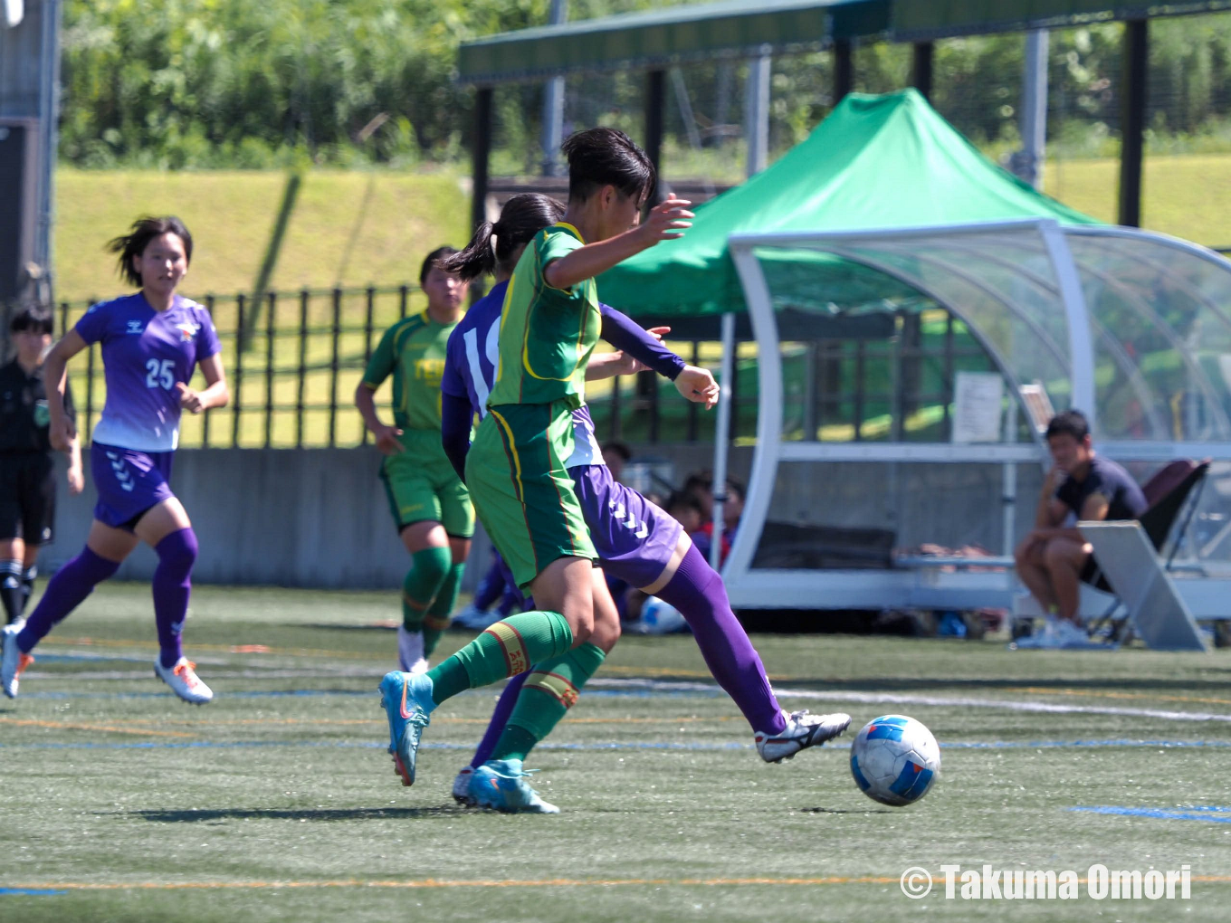 撮影日：2024年6月29日 
U-18女子サッカーリーグ2024北信越