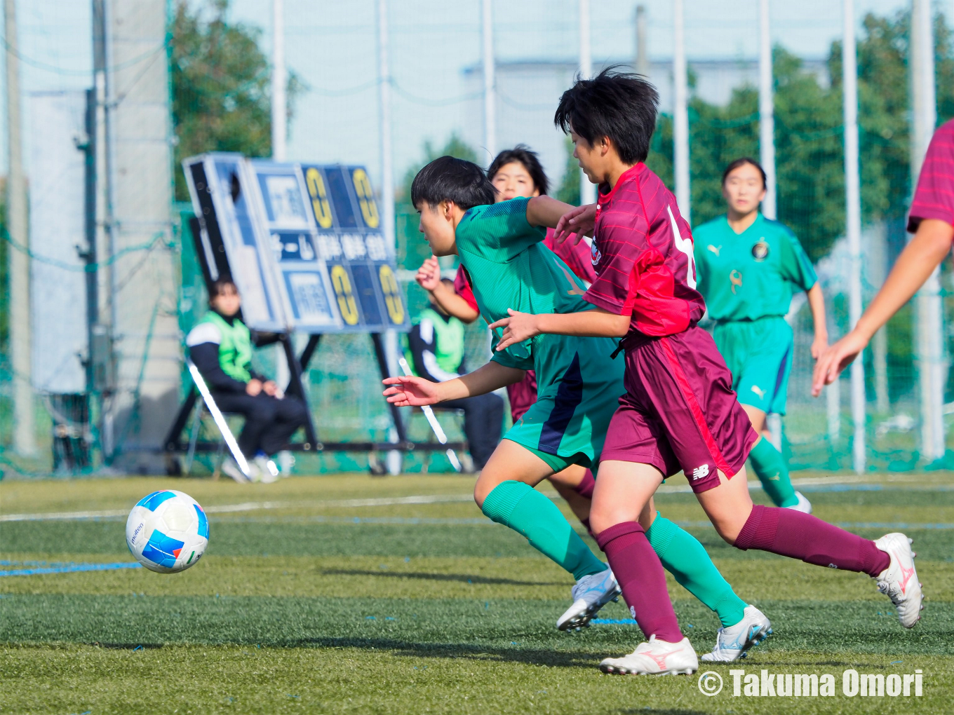 全日本高校女子サッカー選手権大阪府予選 決勝リーグ
撮影日：2024年11月9日