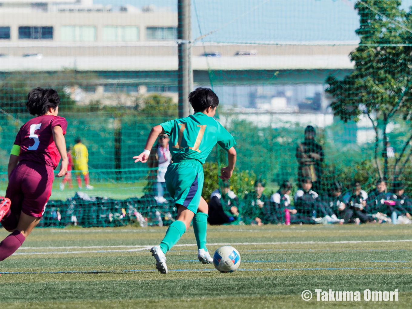 全日本高校女子サッカー選手権大阪府予選 決勝リーグ
撮影日：2024年11月9日