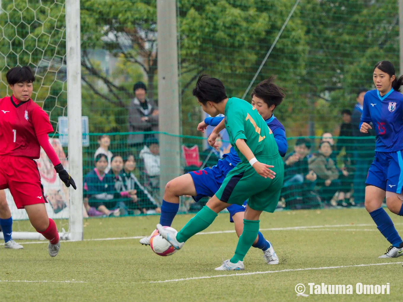 全日本高校女子サッカー選手権大阪府予選 決勝リーグ
撮影日：2024年11月16日