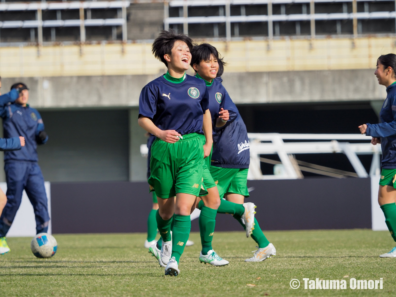 撮影日：2024年12月30日
全日本高等学校女子サッカー選手権 2回戦