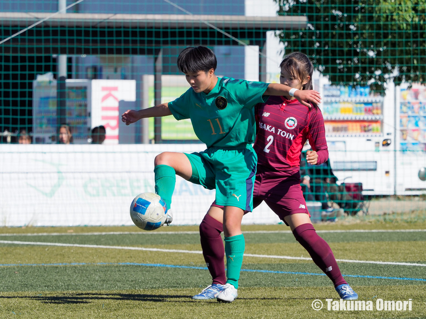 撮影日：2024年11月9日
全日本高校女子サッカー選手権大阪府予選 決勝リーグ