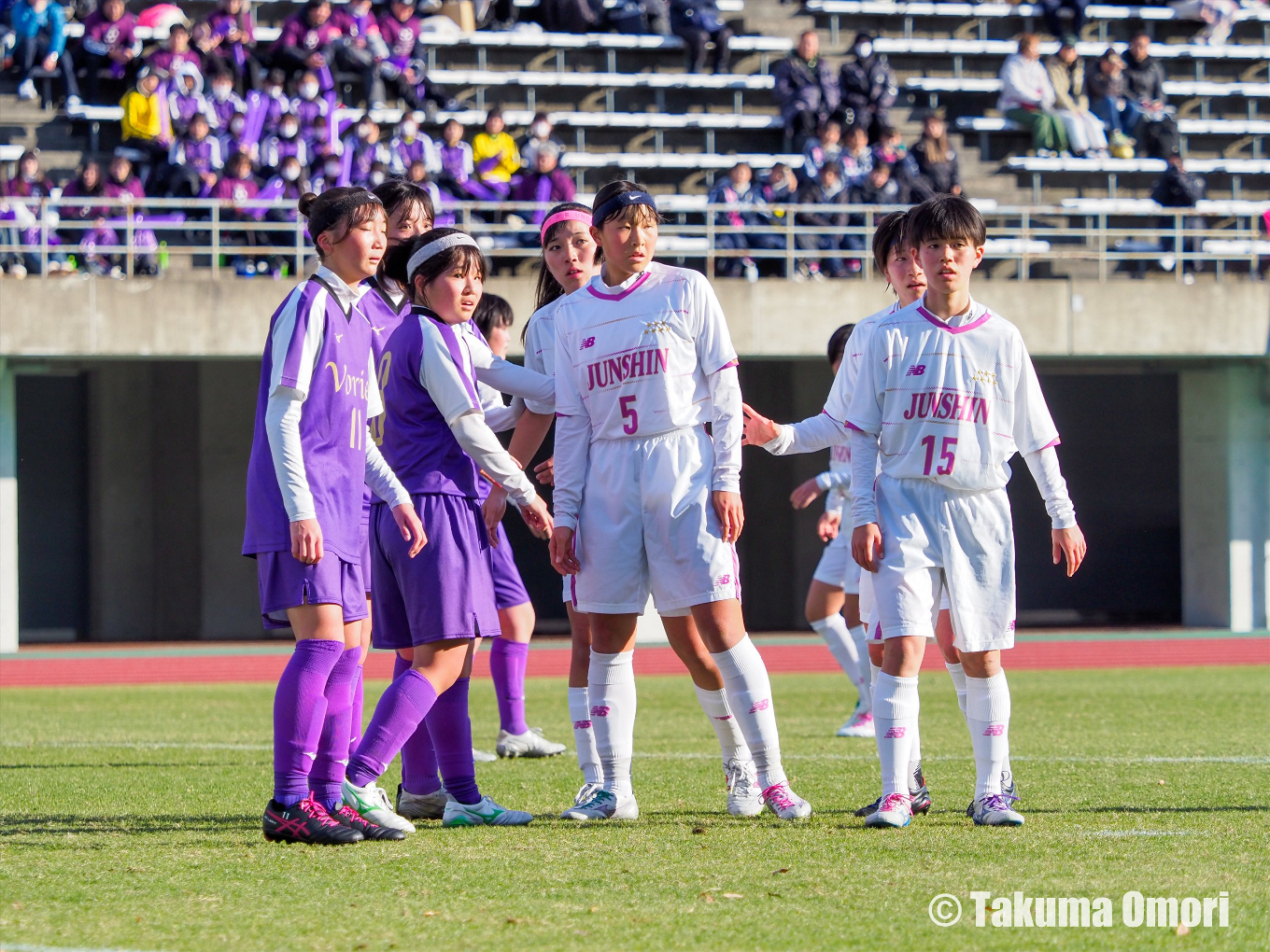 撮影日：2024年12月29日 
全日本高等学校女子サッカー選手権 1回戦