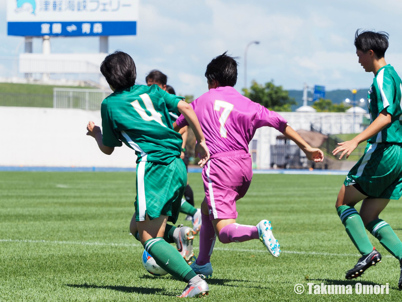 撮影日：2024年7月30日 
インターハイ1回戦