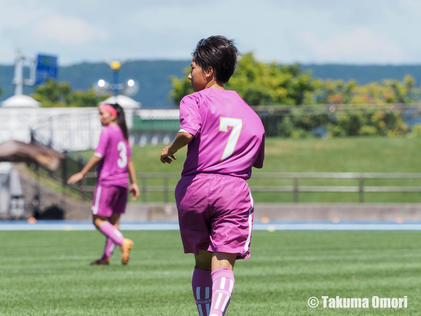撮影日：2024年7月30日 
インターハイ1回戦