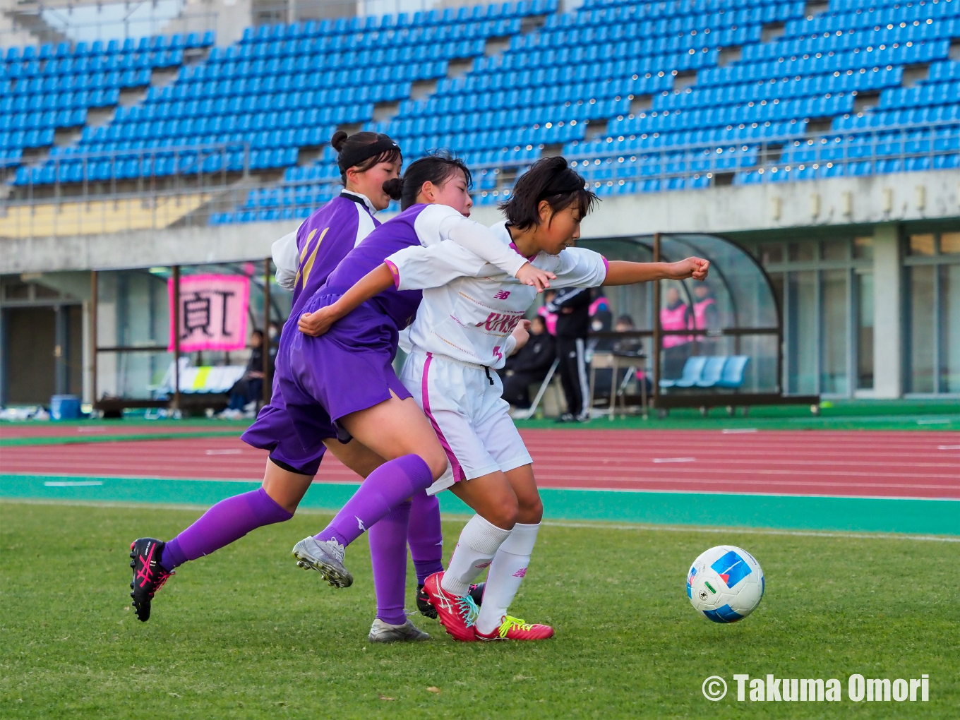 撮影日：2024年12月29日 
全日本高等学校女子サッカー選手権 1回戦