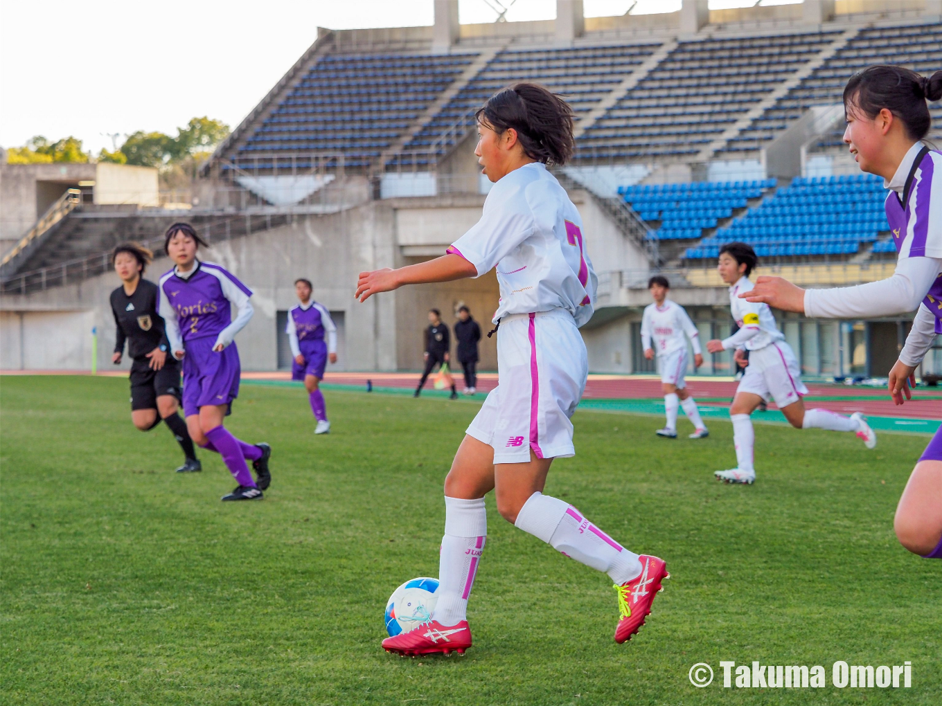 撮影日：2024年12月29日 
全日本高等学校女子サッカー選手権 1回戦