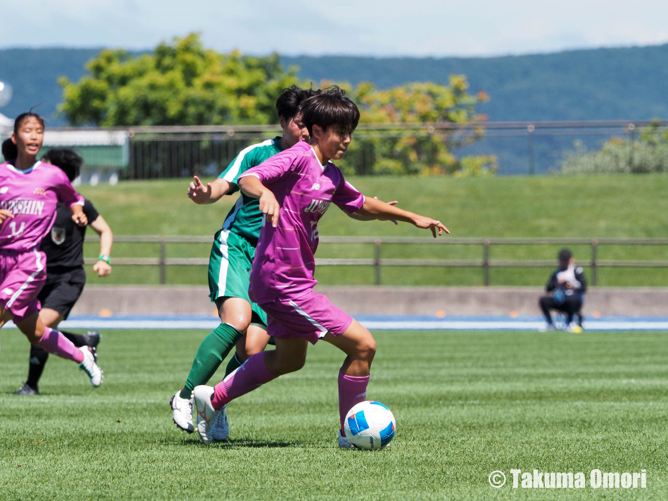 撮影日：2024年7月30日 
インターハイ1回戦