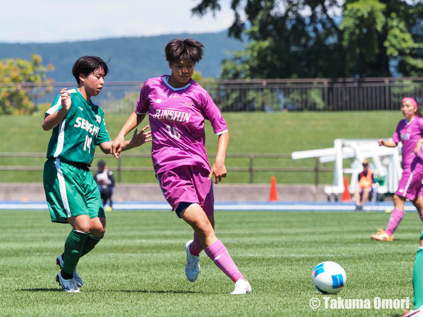 撮影日：2024年7月30日 
インターハイ1回戦