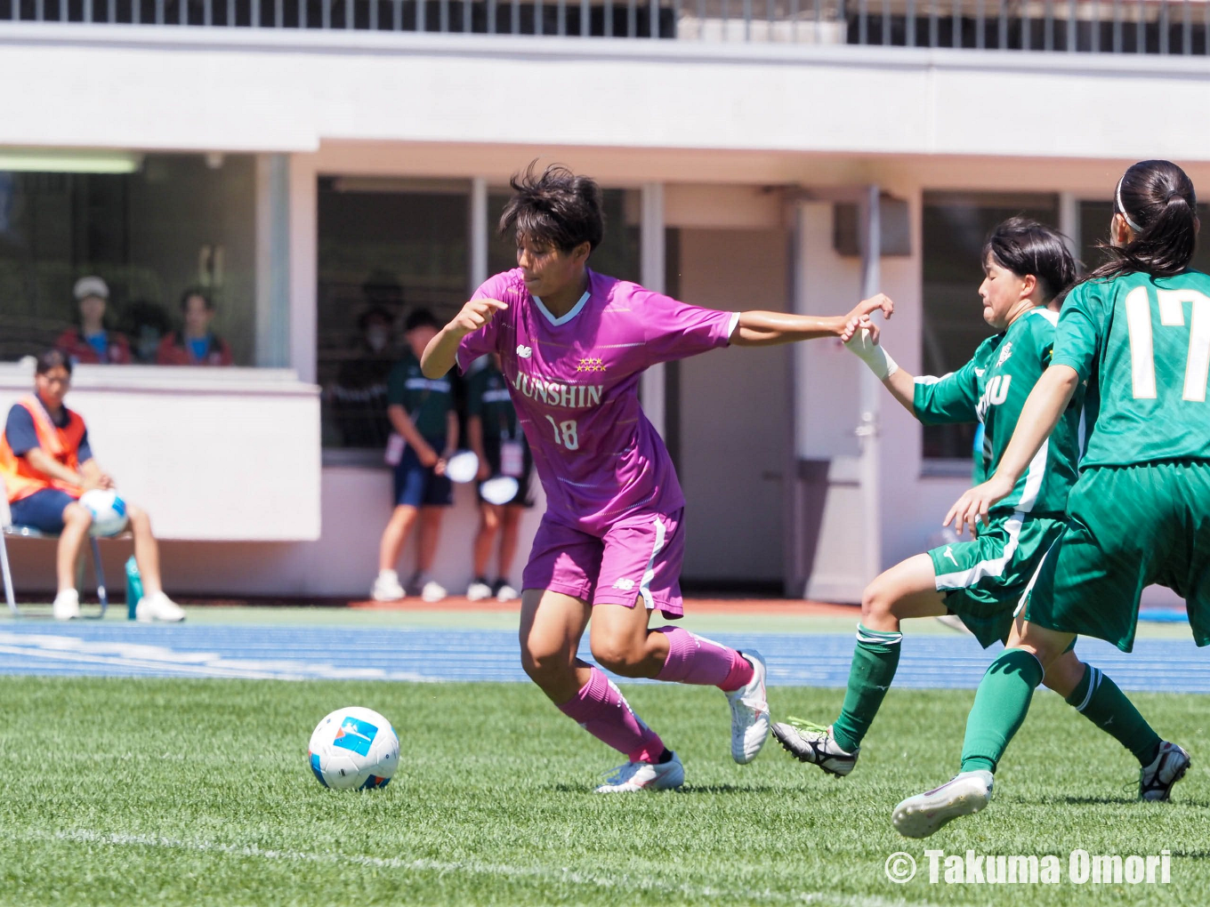 撮影日：2024年7月30日 
インターハイ1回戦