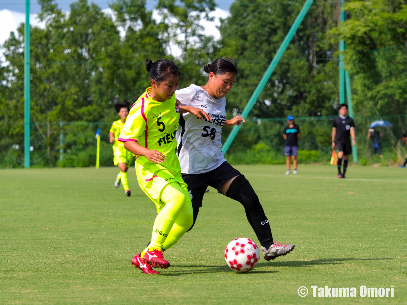 撮影日：2024年9月7日 
皇后杯東北大会1回戦