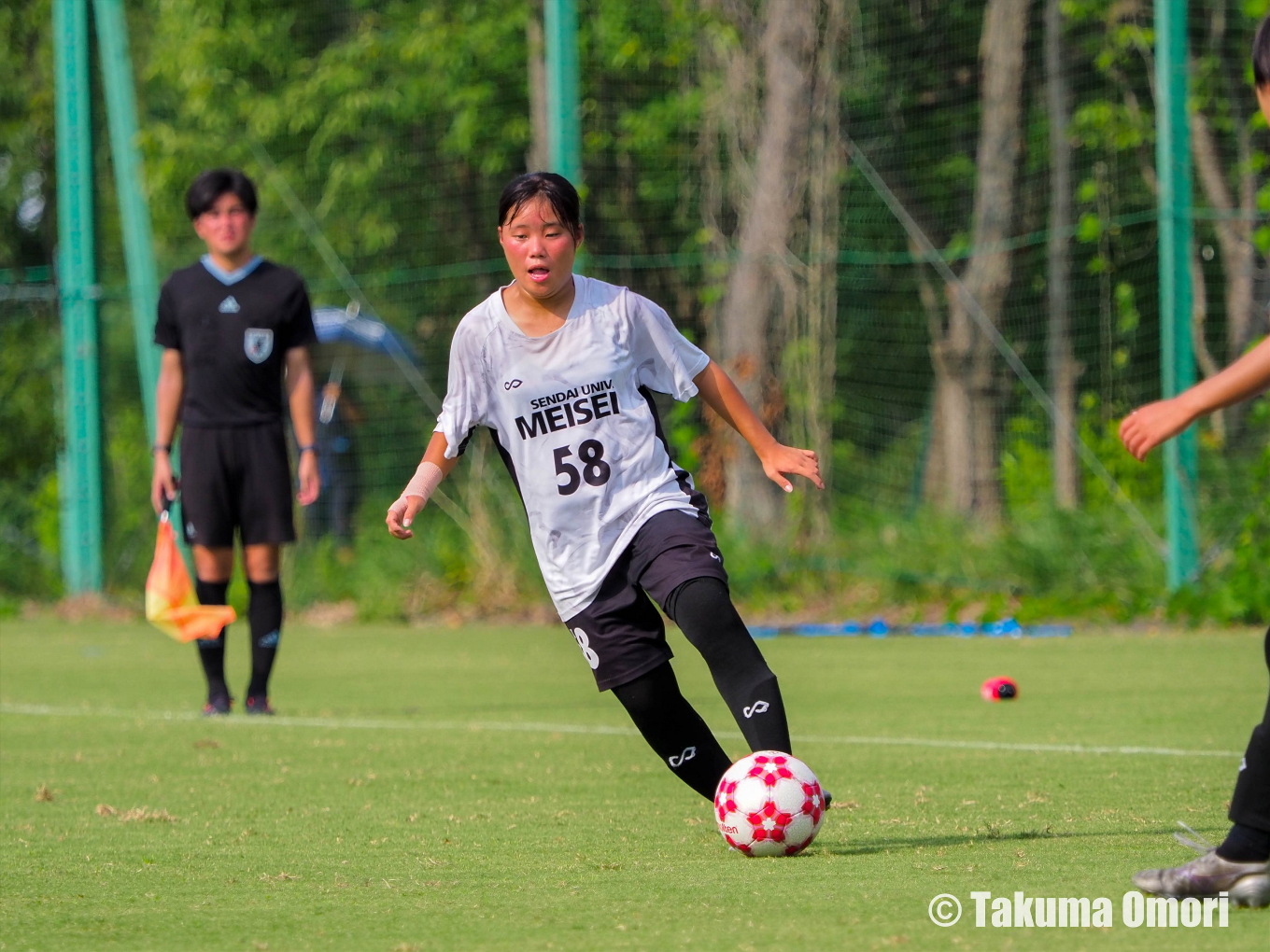 撮影日：2024年9月7日 
皇后杯東北大会1回戦