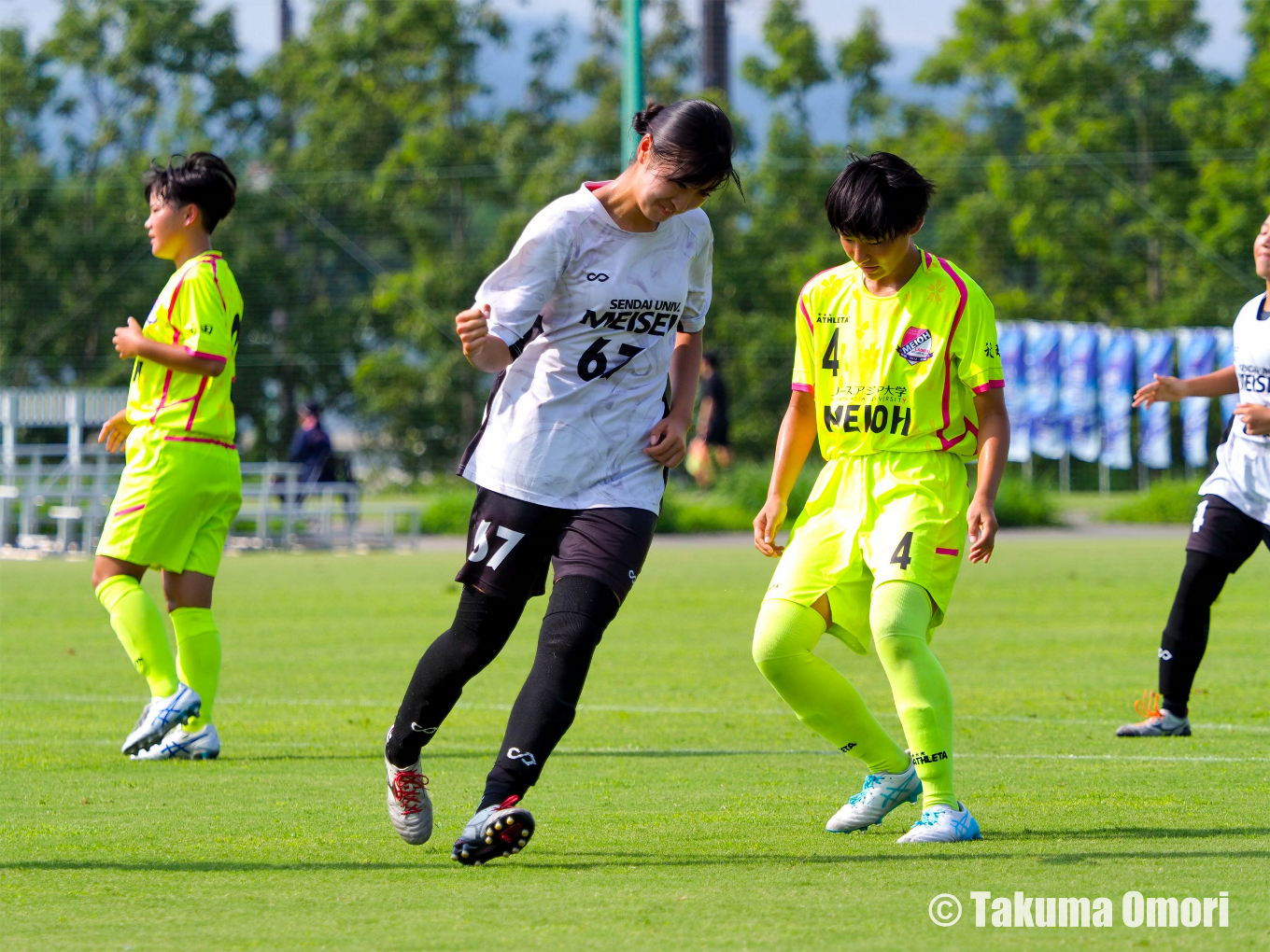 撮影日：2024年9月7日 
皇后杯東北大会1回戦