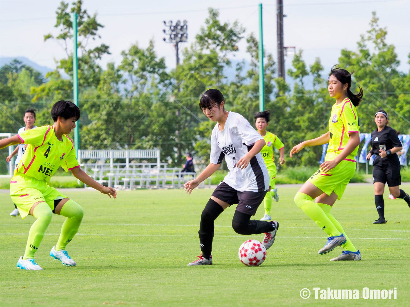 撮影日：2024年9月7日 
皇后杯東北大会1回戦