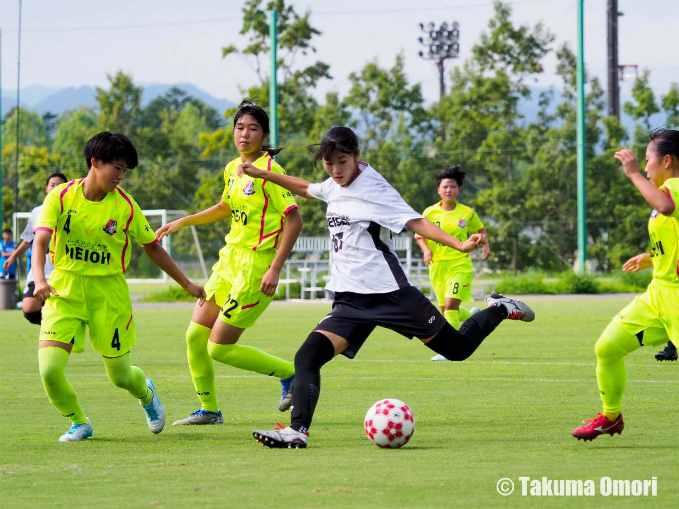 撮影日：2024年9月7日 
皇后杯東北大会1回戦