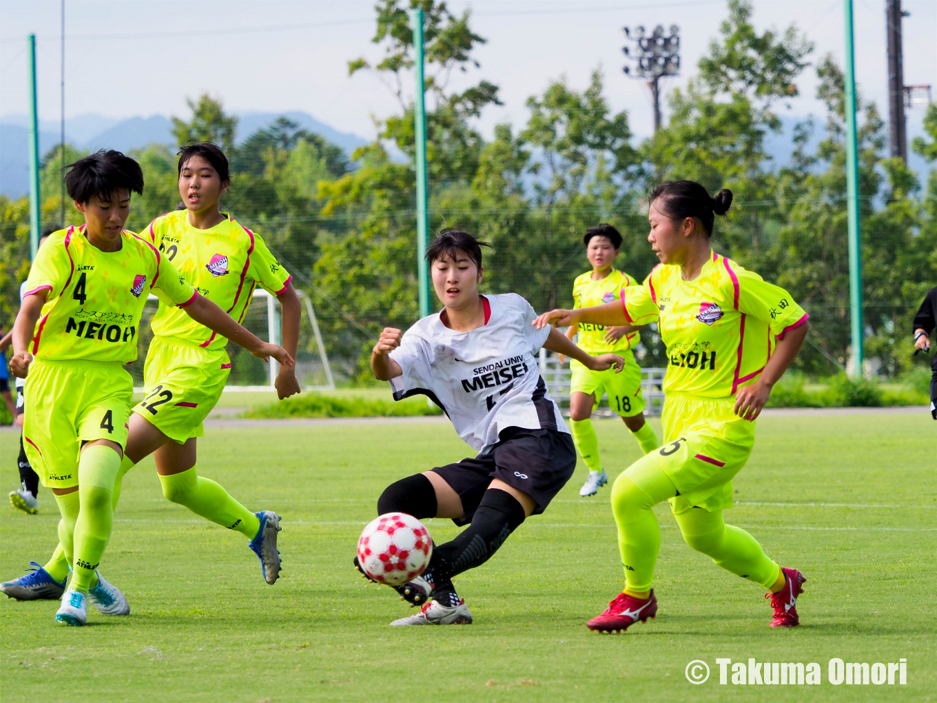 撮影日：2024年9月7日 
皇后杯東北大会1回戦