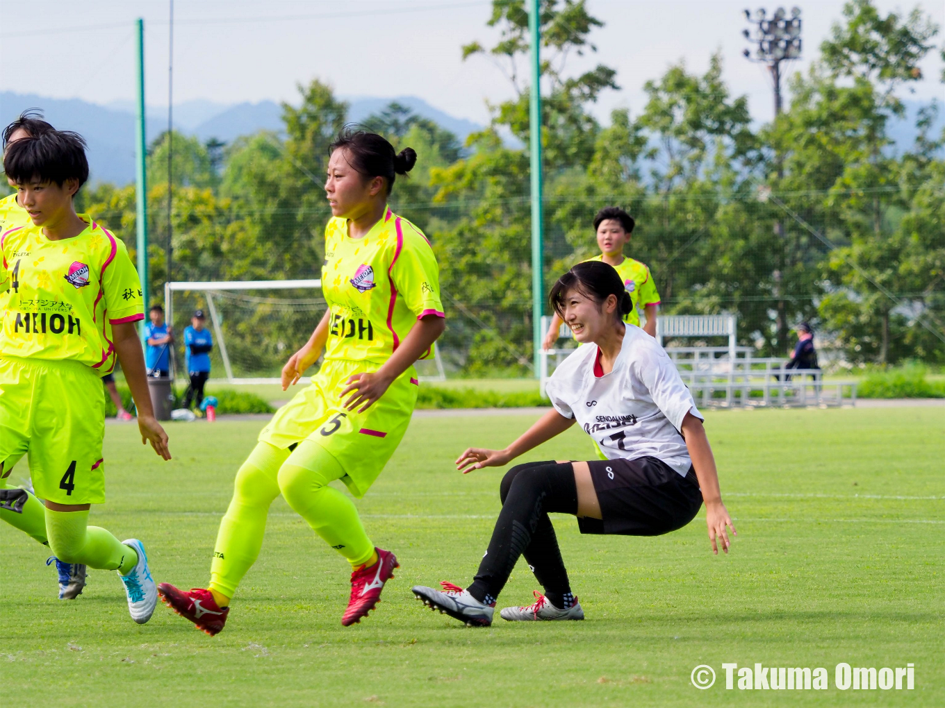 撮影日：2024年9月7日 
皇后杯東北大会1回戦