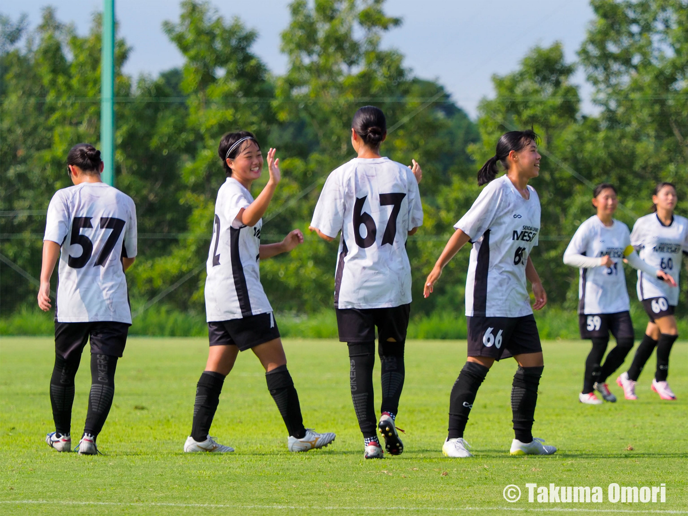 撮影日：2024年9月7日 
皇后杯東北大会1回戦