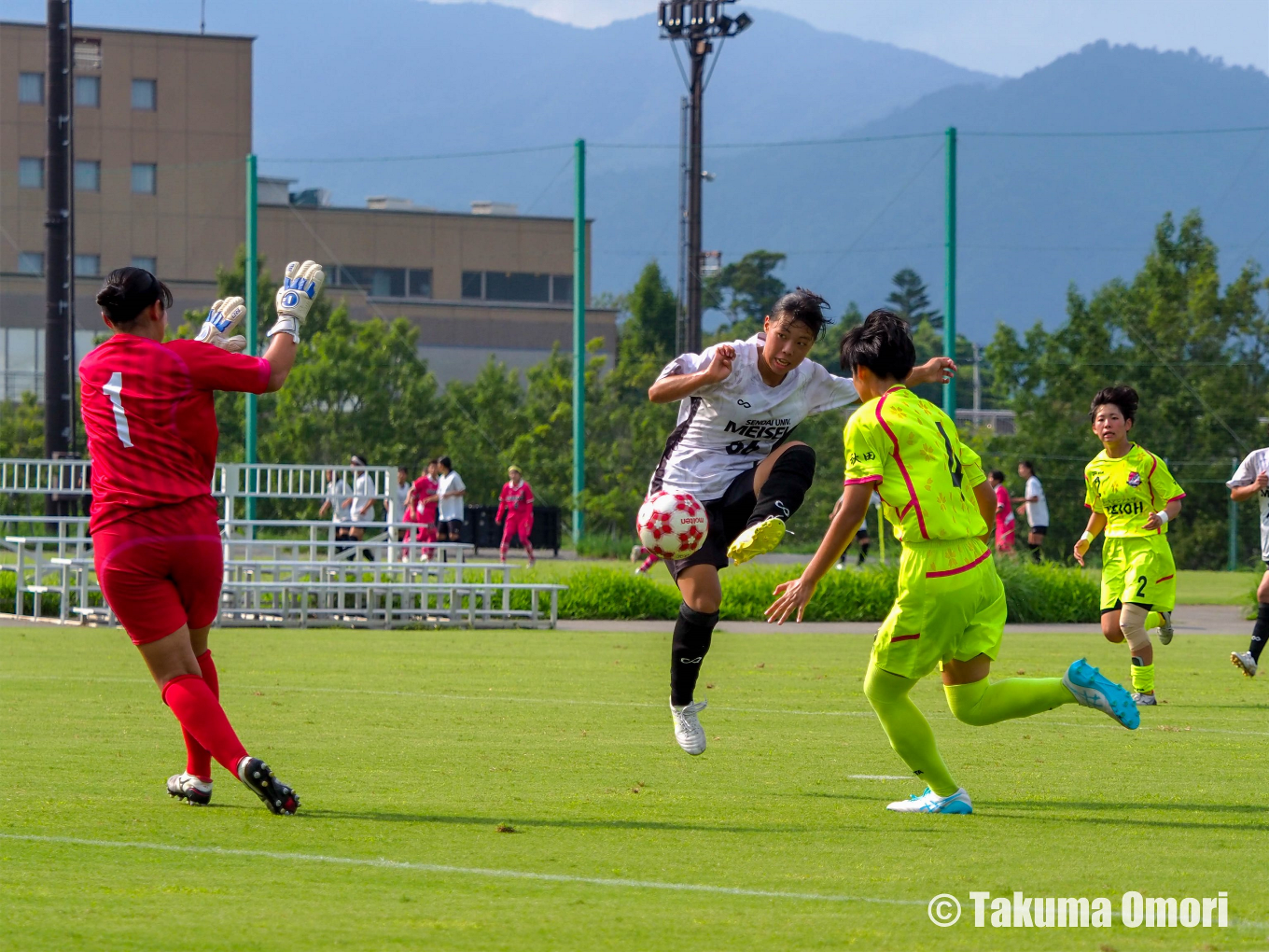 撮影日：2024年9月7日 
皇后杯東北大会1回戦