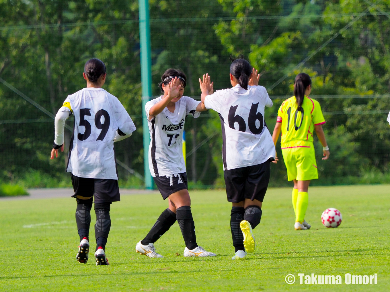 撮影日：2024年9月7日 
皇后杯東北大会1回戦