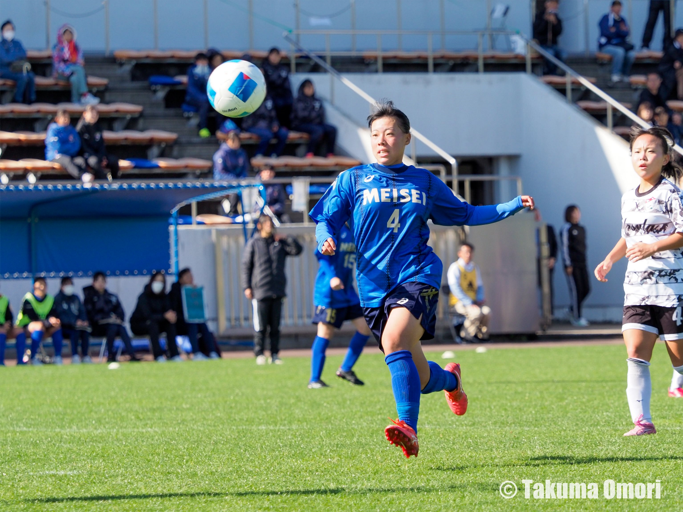 撮影日：2024年11月3日 
全日本高校女子サッカー選手権宮城県大会 3位決定戦