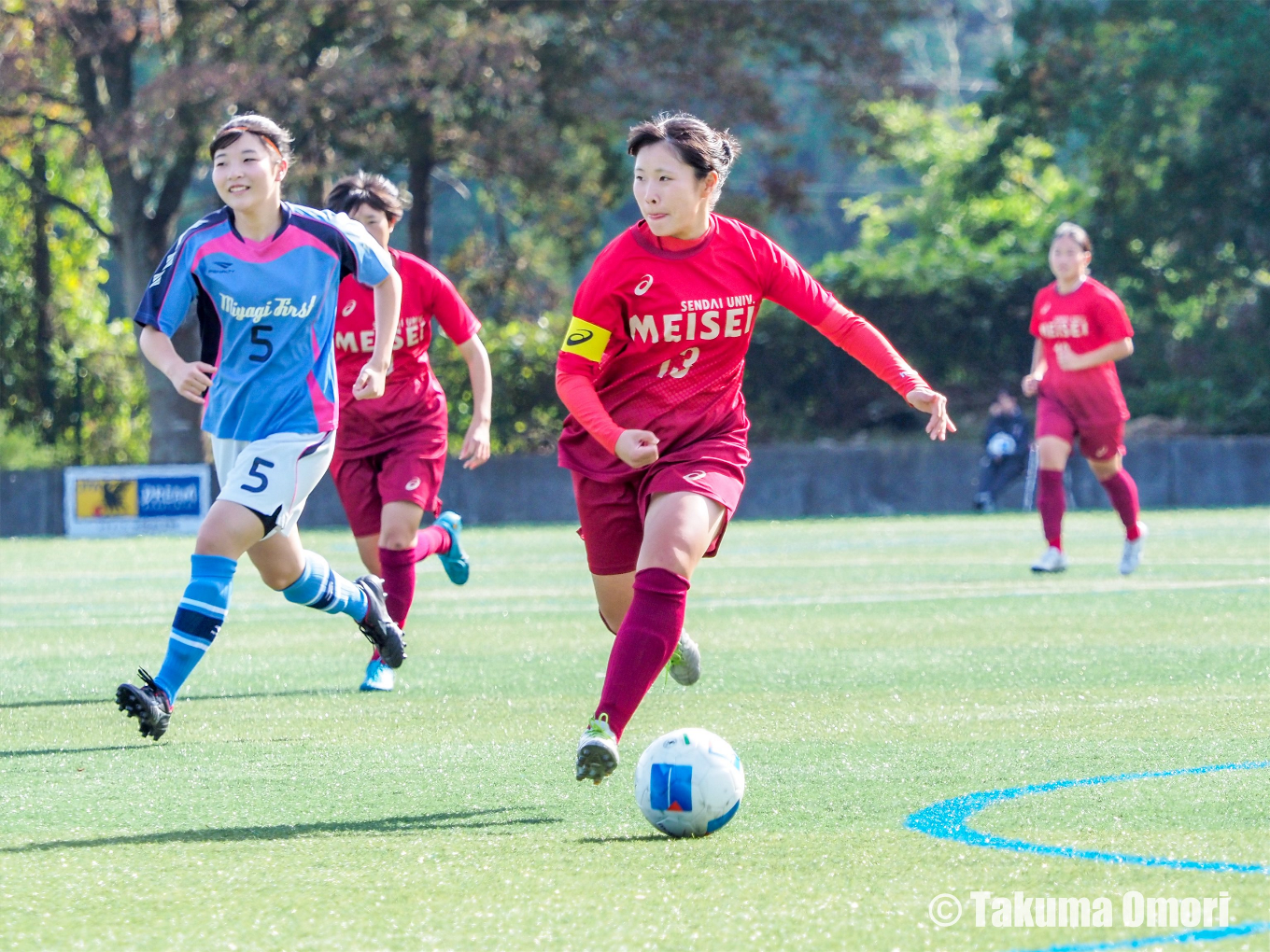 撮影日：2024年11月1日 
全日本高校女子サッカー選手権宮城県予選