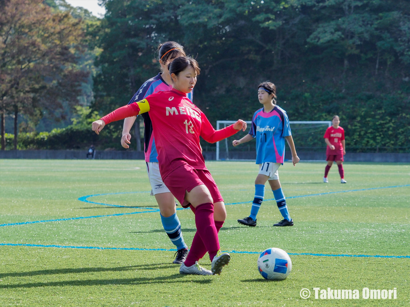 撮影日：2024年11月1日 
全日本高校女子サッカー選手権宮城県予選