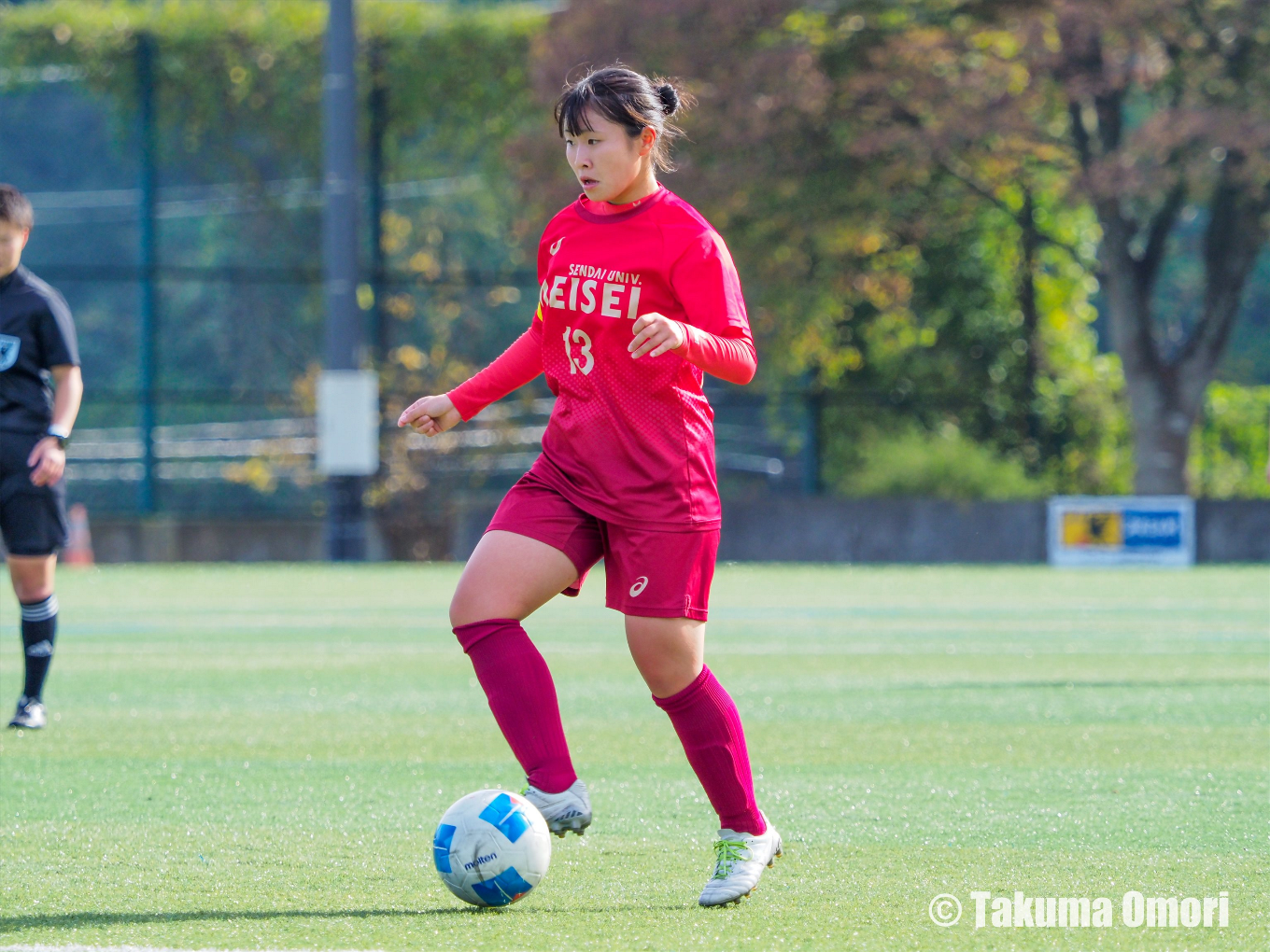 撮影日：2024年11月1日 
全日本高校女子サッカー選手権宮城県予選