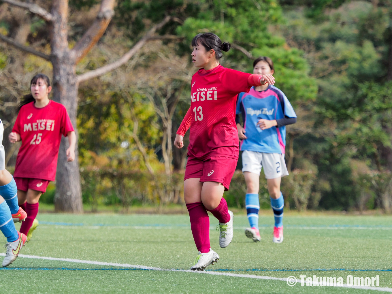 撮影日：2024年11月1日 
全日本高校女子サッカー選手権宮城県予選