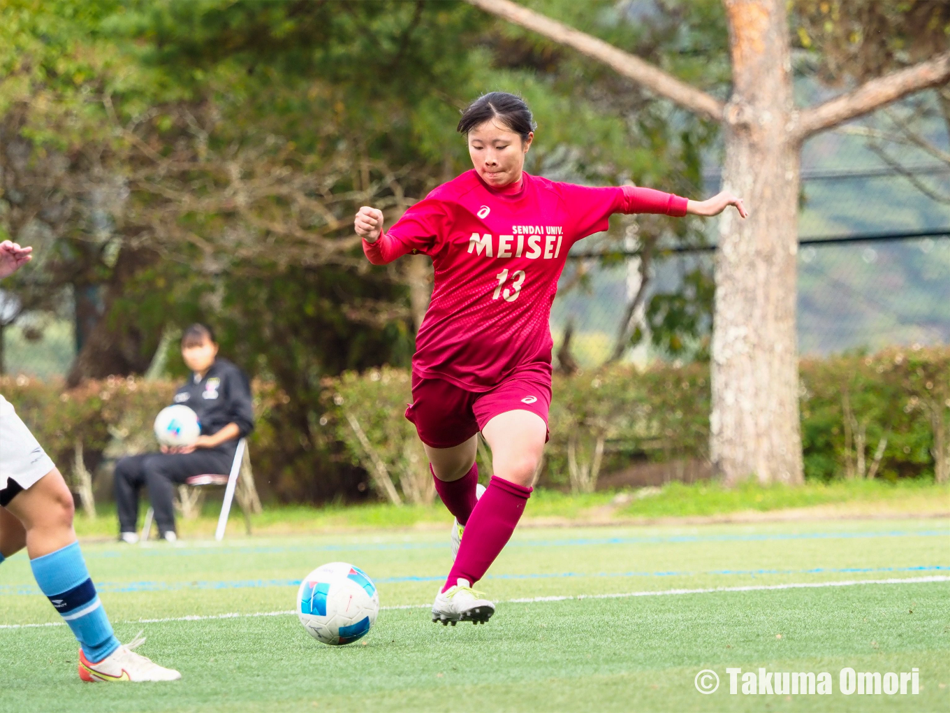 撮影日：2024年11月1日 
全日本高校女子サッカー選手権宮城県予選