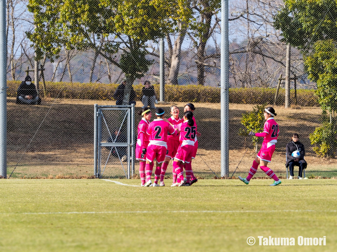 撮影日：2025年1月3日
全日本高等学校女子サッカー選手権 3回戦