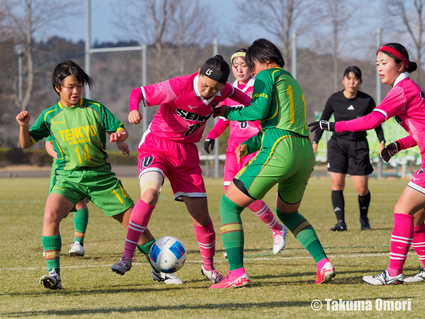 撮影日：2025年1月3日
全日本高等学校女子サッカー選手権 3回戦