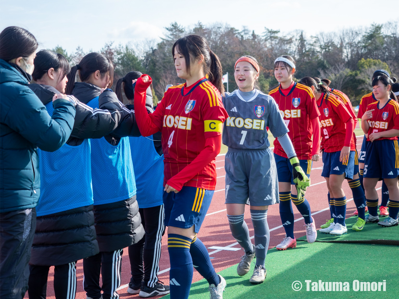 撮影日：2024年12月30日 
全日本高等学校女子サッカー選手権 2回戦