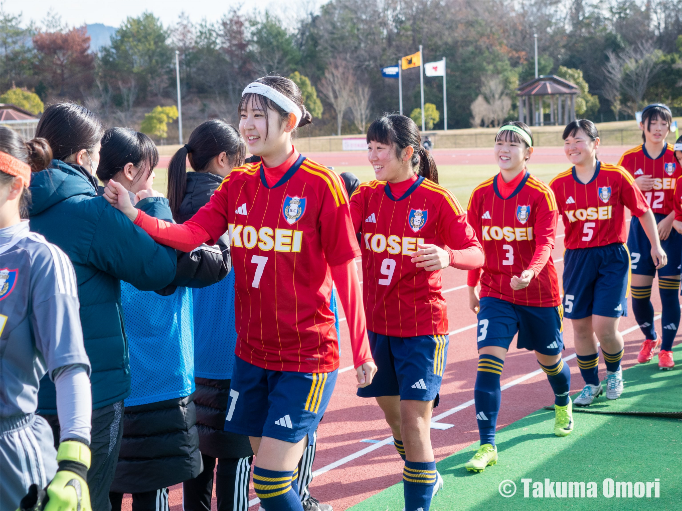 撮影日：2024年12月30日 
全日本高等学校女子サッカー選手権 2回戦
