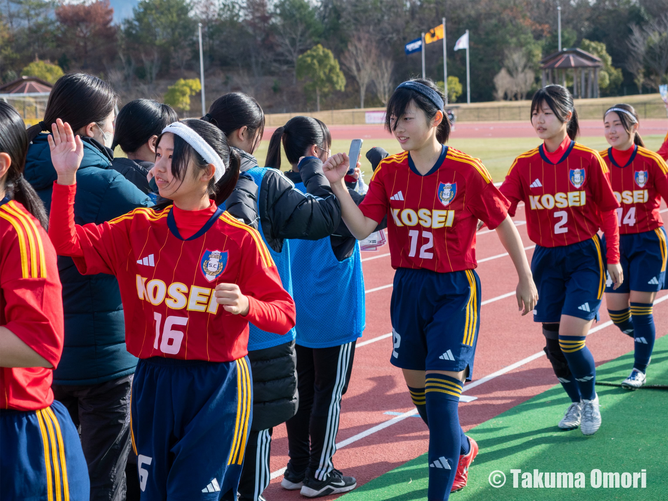 撮影日：2024年12月30日 
全日本高等学校女子サッカー選手権 2回戦