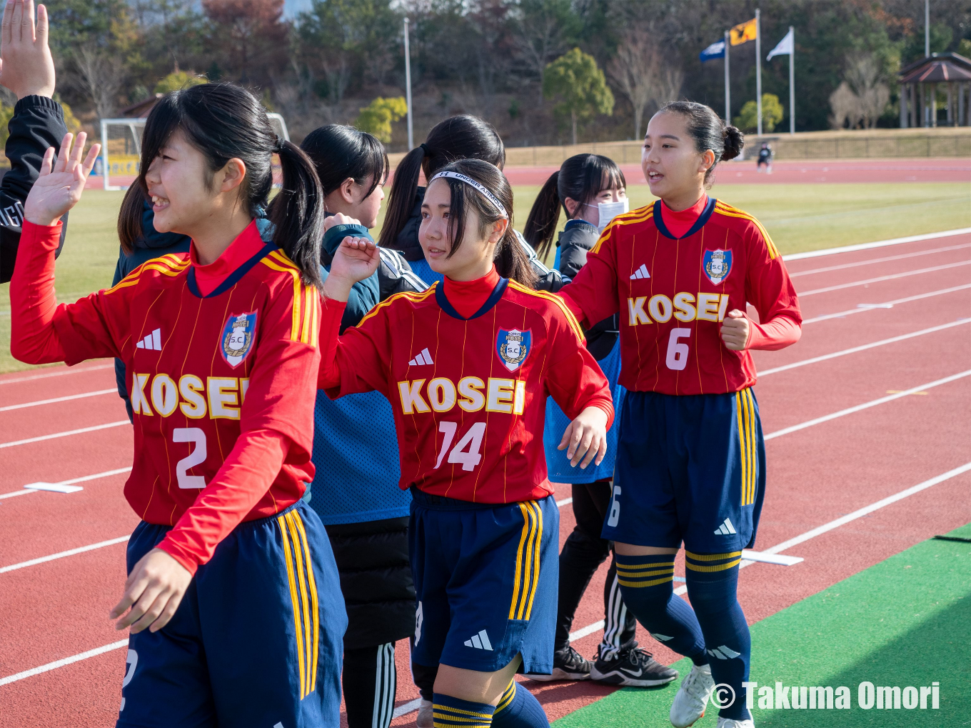 撮影日：2024年12月30日 
全日本高等学校女子サッカー選手権 2回戦