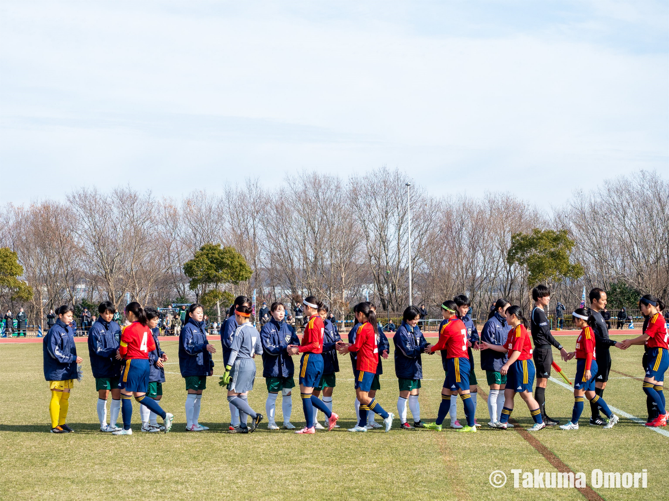 撮影日：2024年12月30日 
全日本高等学校女子サッカー選手権 2回戦