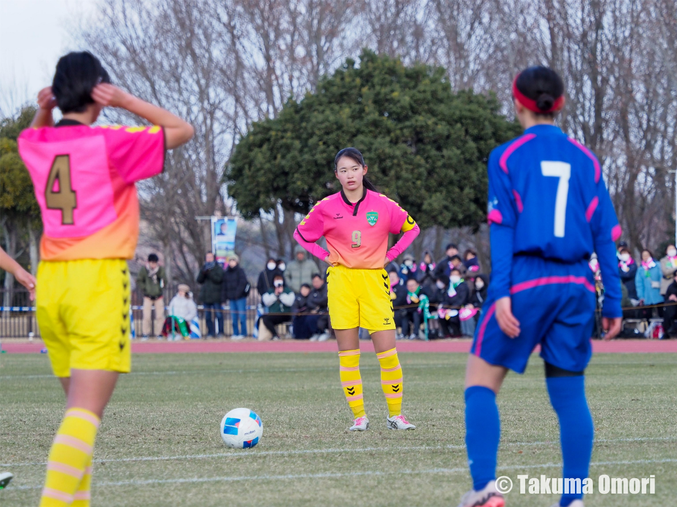 撮影日：2024年12月29日 
全日本高校女子サッカー選手権 1回戦