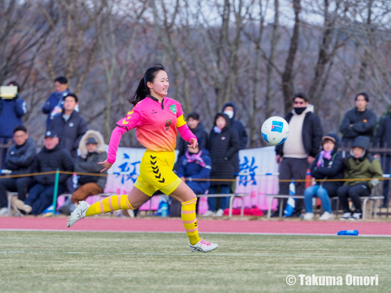 撮影日：2024年12月29日 
全日本高校女子サッカー選手権 1回戦
