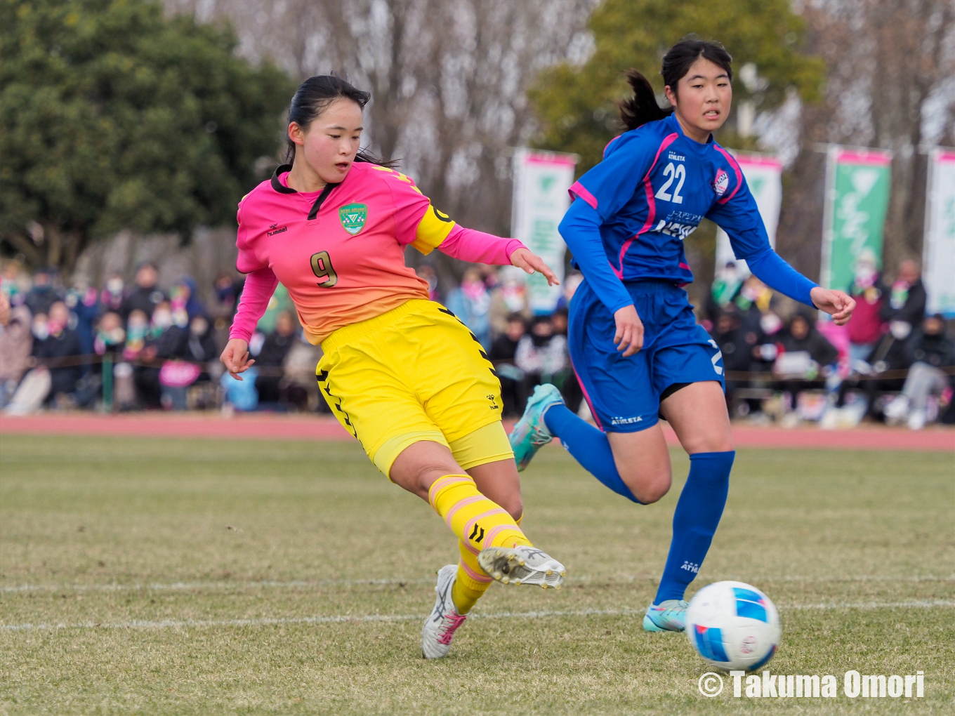 撮影日：2024年12月29日 
全日本高校女子サッカー選手権 1回戦