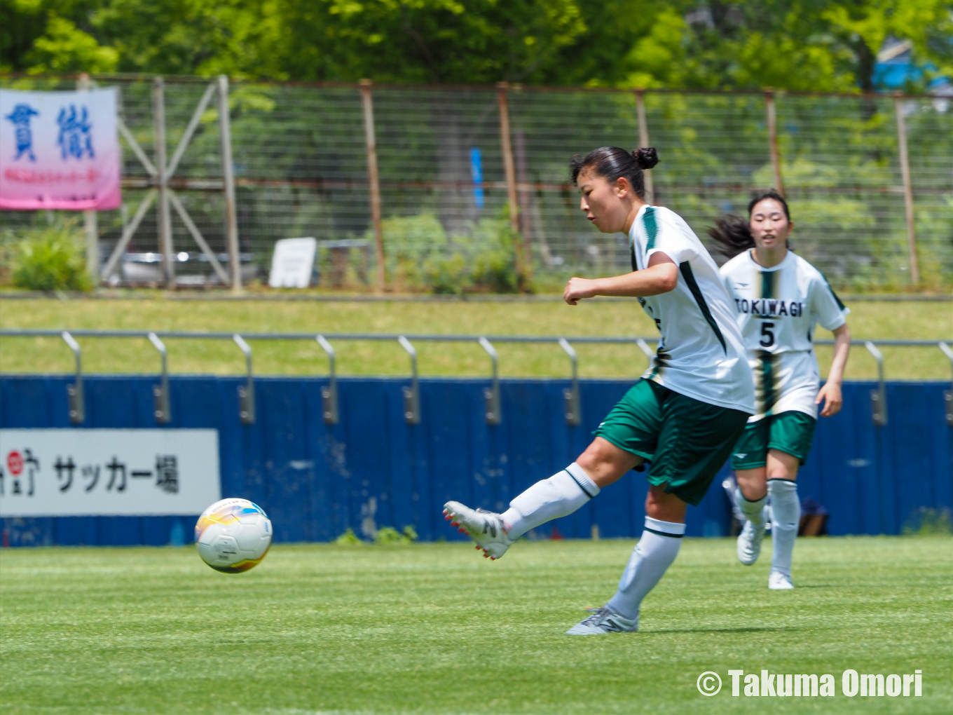 撮影日：2024年6月16日 
東北高校女子サッカー選手権 準決勝