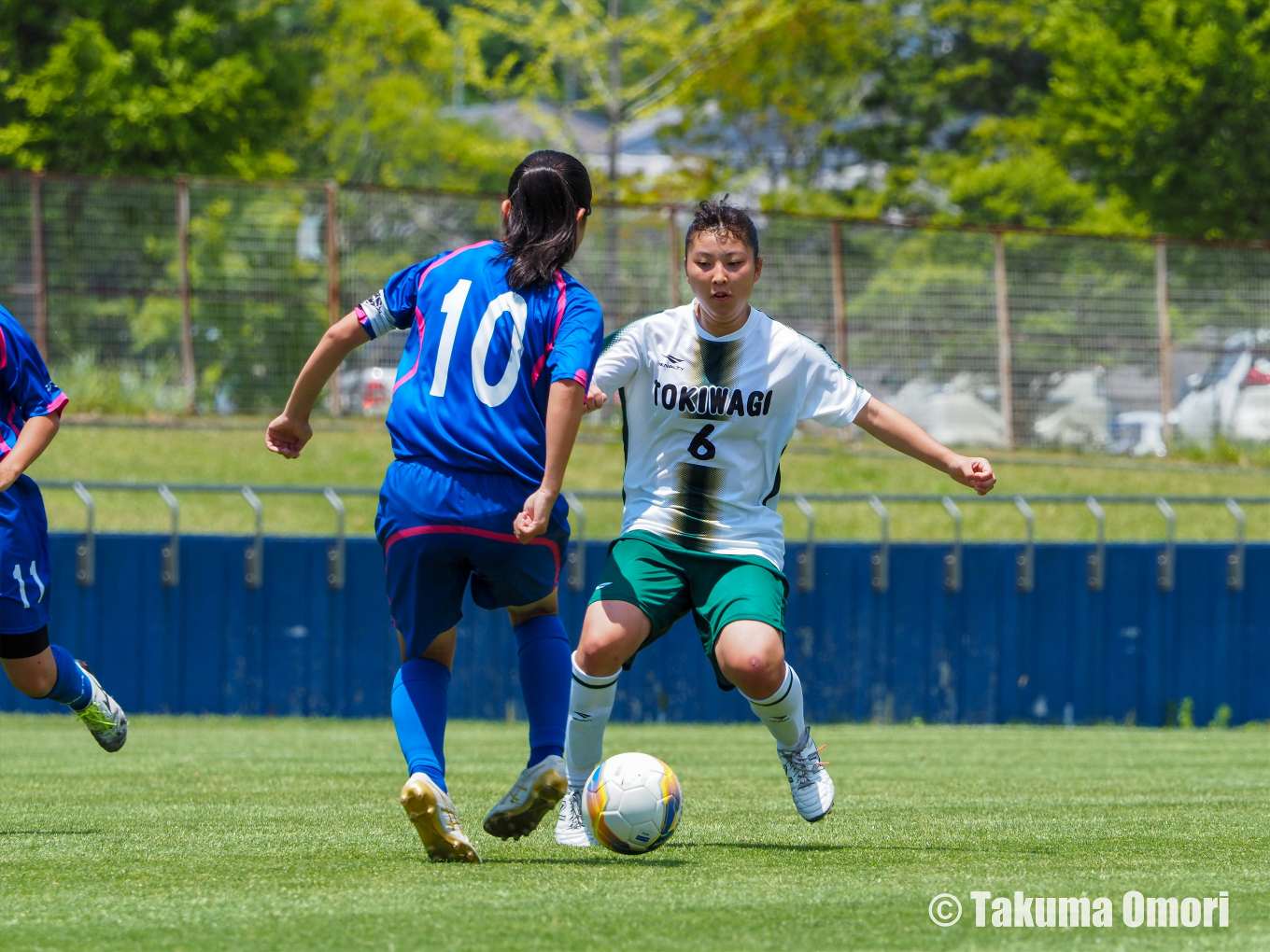 撮影日：2024年6月16日 
東北高校女子サッカー選手権 準決勝