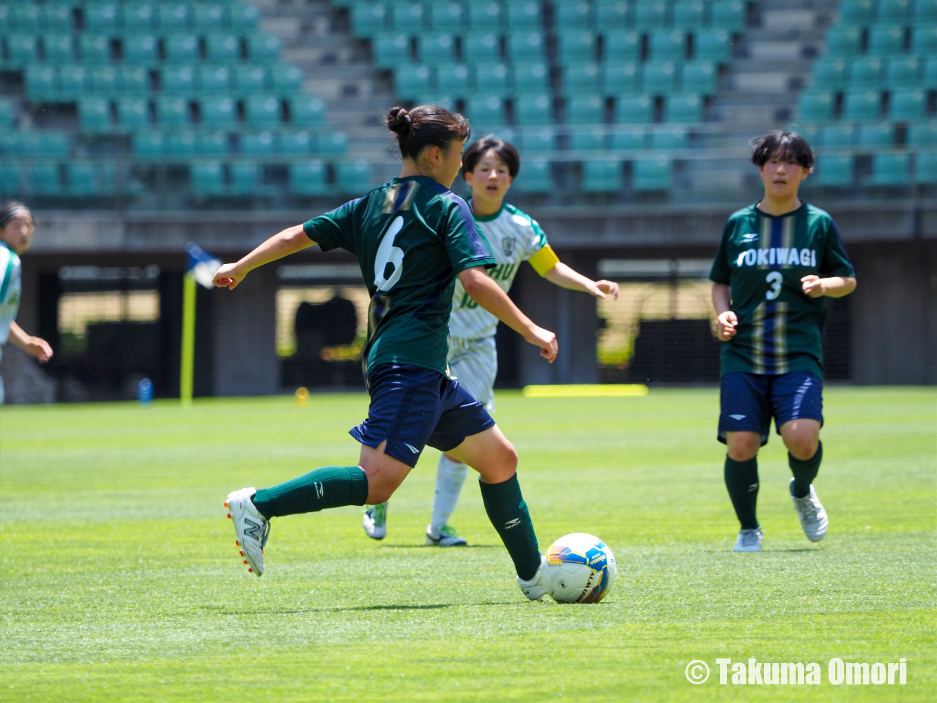 撮影日：2024年6月17日 
東北高校女子サッカー選手権 決勝