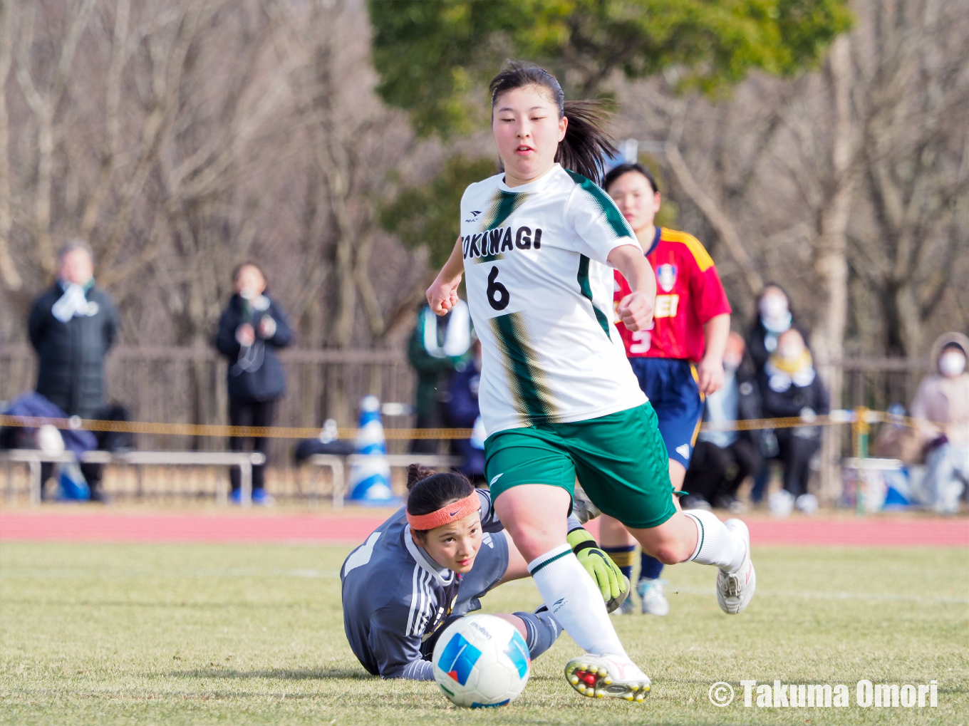 撮影日：2024年12月30日 
全日本高等学校女子サッカー選手権 2回戦