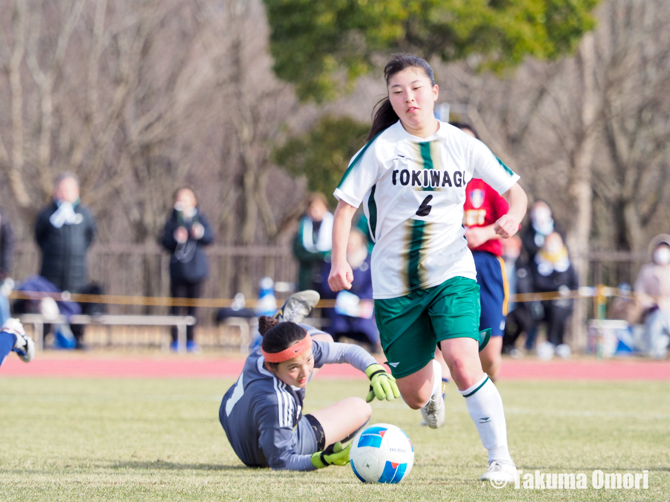 撮影日：2024年12月30日 
全日本高等学校女子サッカー選手権 2回戦