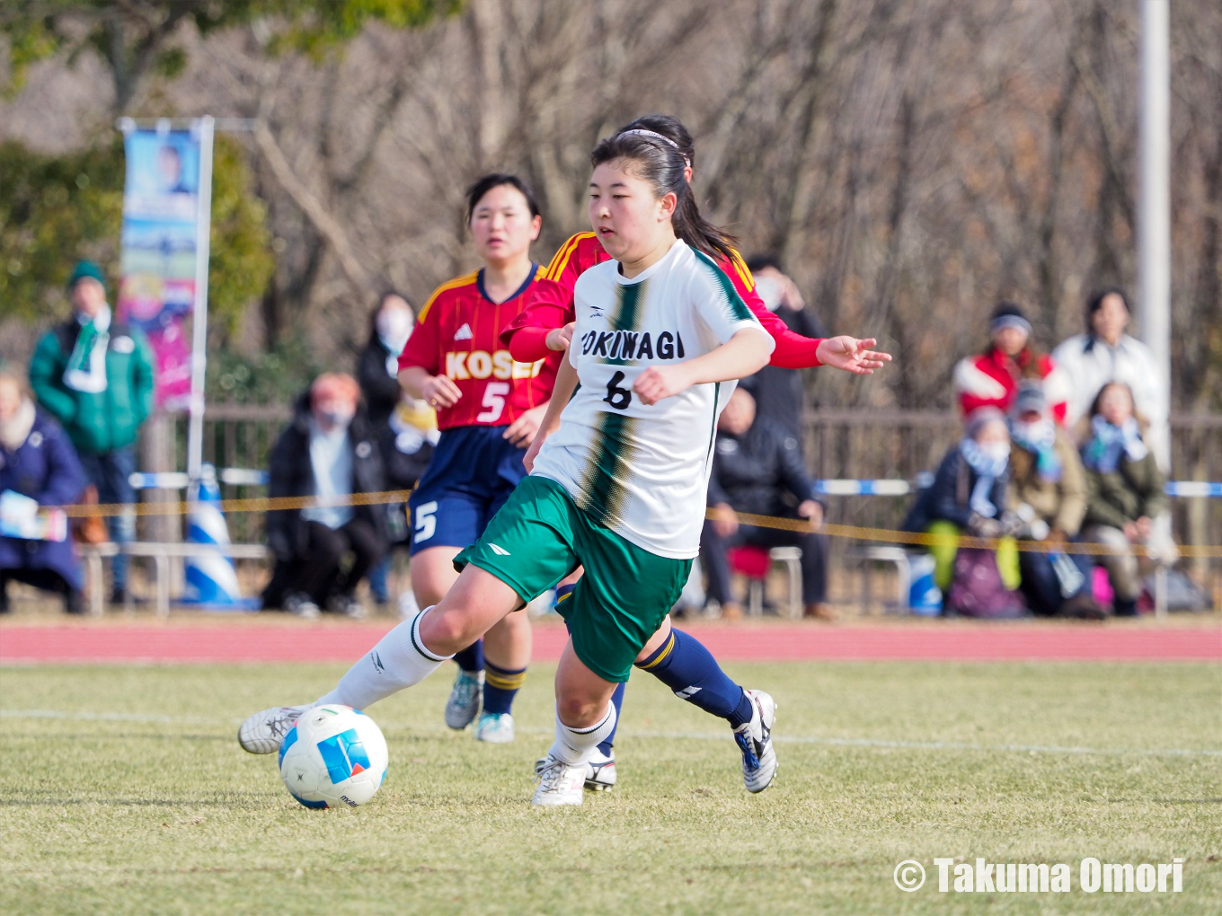 撮影日：2024年12月30日 
全日本高等学校女子サッカー選手権 2回戦