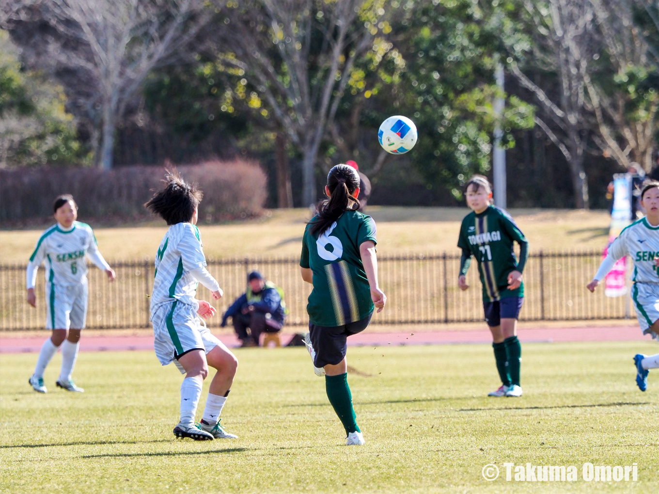 撮影日：2024年1月3日 
全日本高等学校女子サッカー選手権 3回戦