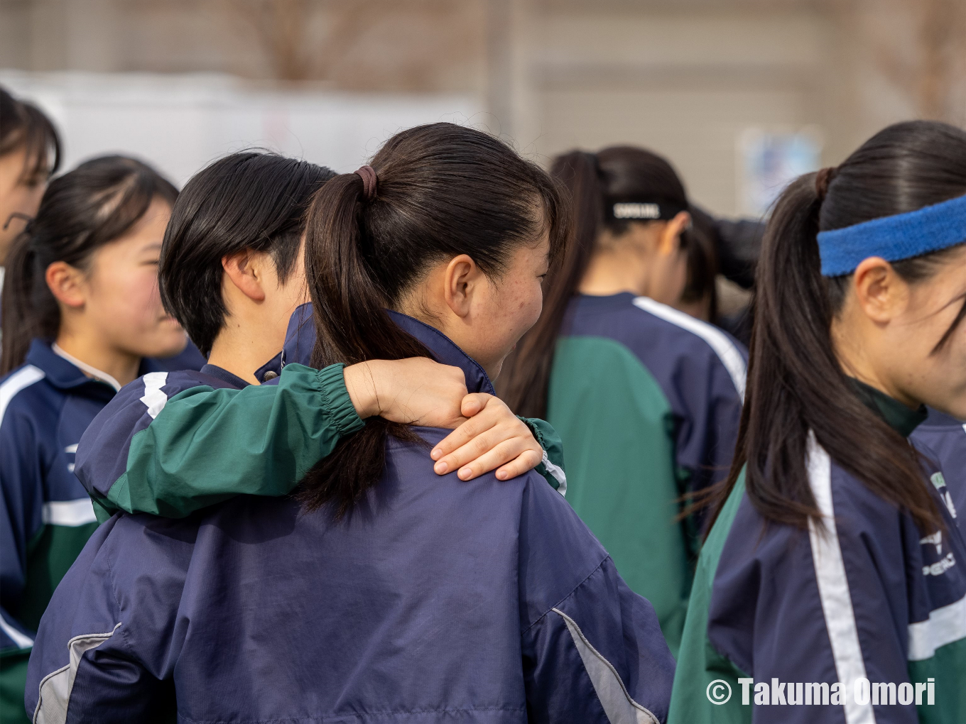 撮影日：2024年1月5日 
全日本高等学校女子サッカー選手権 準々決勝