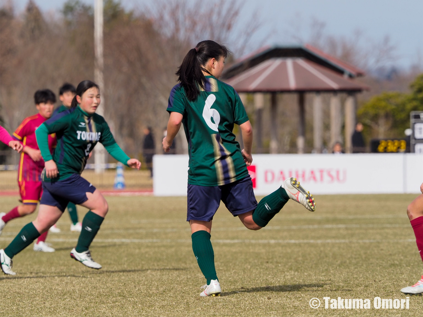 撮影日：2024年1月5日 
全日本高等学校女子サッカー選手権 準々決勝